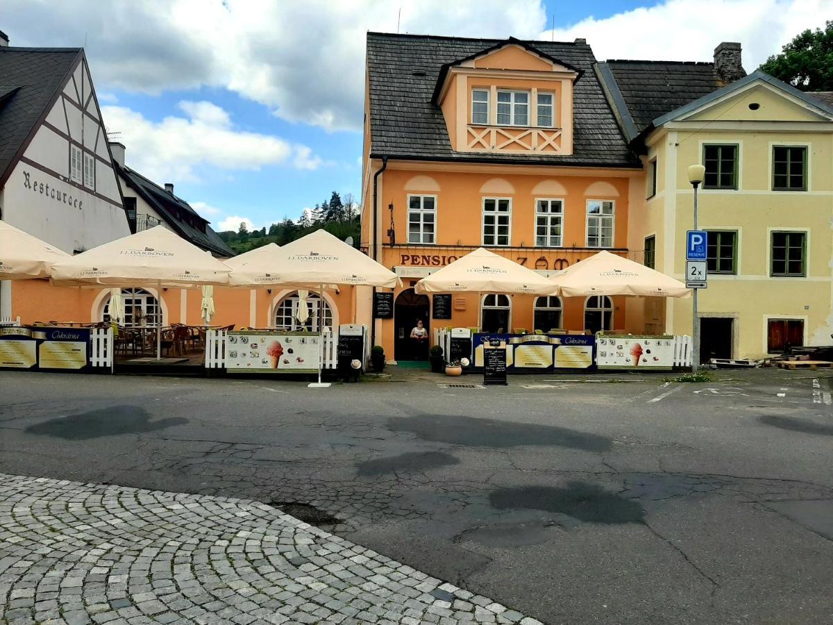 Penzion - Restaurant U Zamku Bečov nad Teplou Eksteriør billede