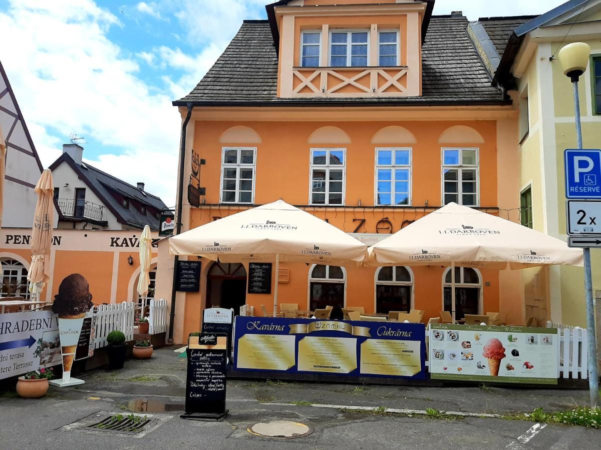 Penzion - Restaurant U Zamku Bečov nad Teplou Eksteriør billede